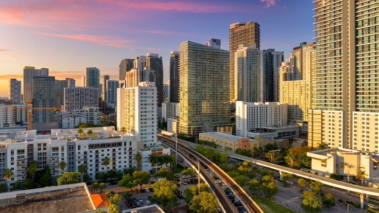 A look at downtown Miami, where many of the city's museums are based
