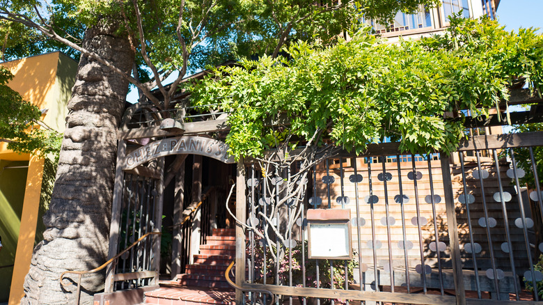 Chez Panisse exterior in Berkeley, California
