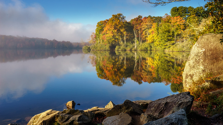 Price Lake in autumn