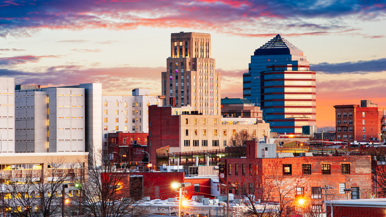 Skyline of Durham, North Carolina