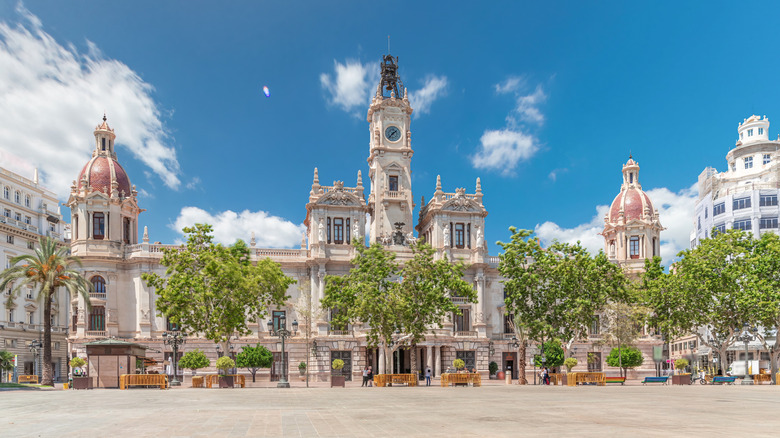 The city hall in Valencia, Spain
