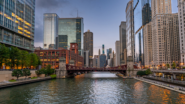 Downtown Chicago, pictured, is easily reachable from Fort Wayne by train or car
