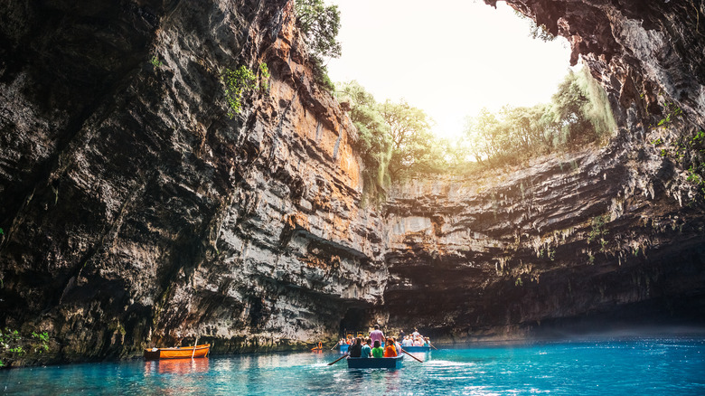 Melissani Caves Kefalonia Island