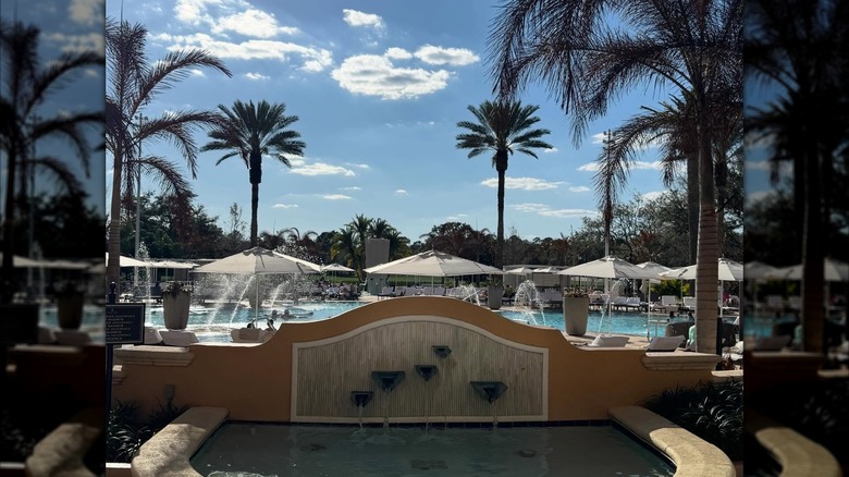 The pool at the Ritz-Carlton Orlando, Grande Lakes