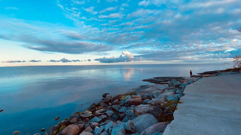 Lake of the Woods in Minnesota, at Rocky Point Resort