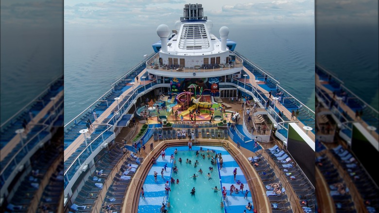 Aerial Ovation of the Seas
