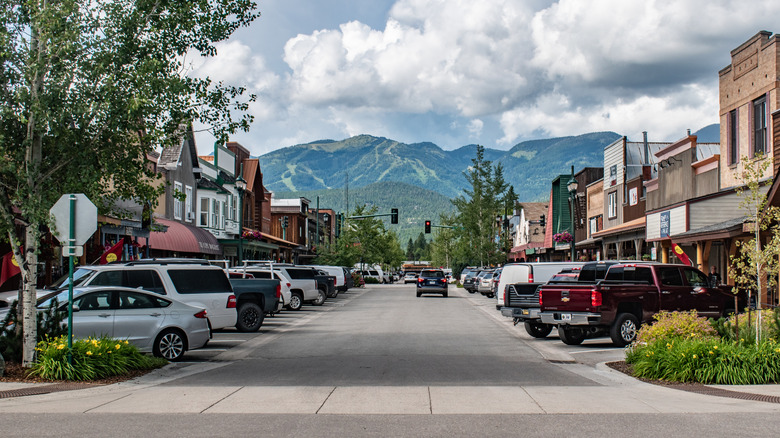 Mainstreet in Whitefish, Montana
