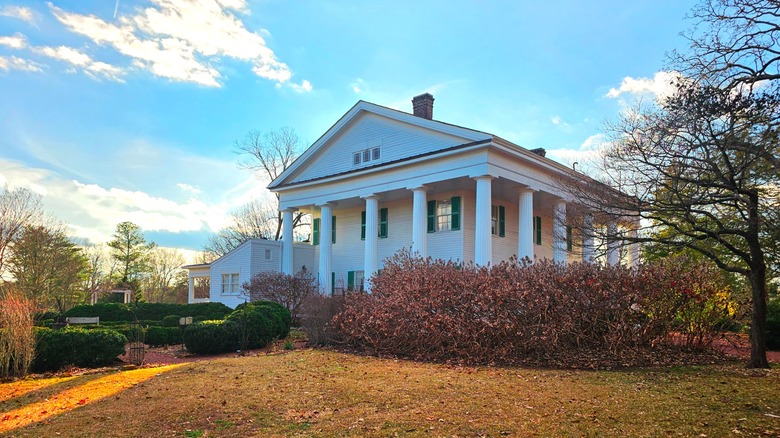 Historic Barrington Hall building in Roswell, Georgia