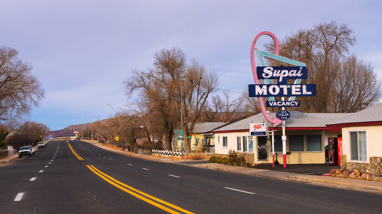 A roadside motel in Arizona