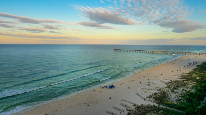Sunrise over Panama City Beach, Florida