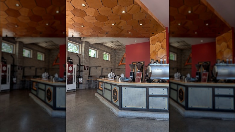 Interior of Alderaan Coffee