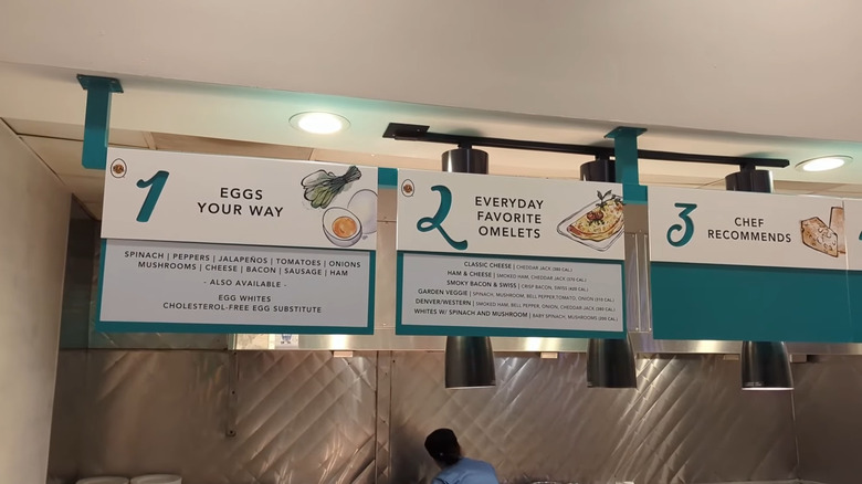 Egg station at the Embassy Suites by Hilton in Dallas Love Field