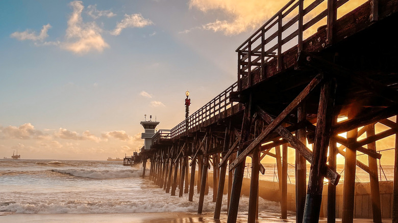 Oceanside Pier at Sunset, Oceanside, California