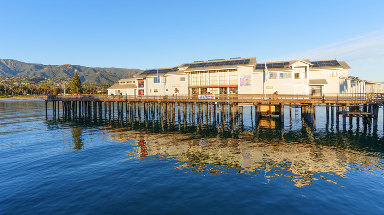 Sea Center on Stearns Wharf in Santa Barbara, California