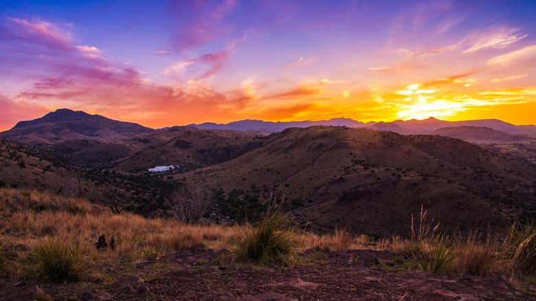 Sunset at the Davis Mountains State Park