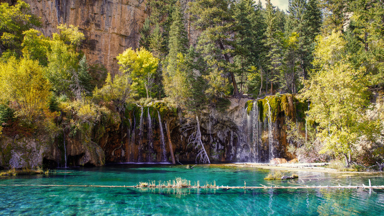 Hanging Lake in the White River National Forest, Colorado