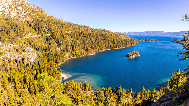 Fannette Island in Emerald Bay State Park