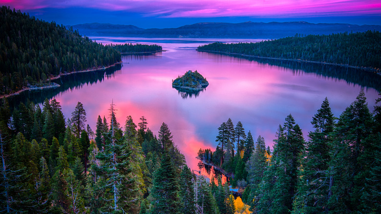 Fannette Island in Emerald Bay State Park