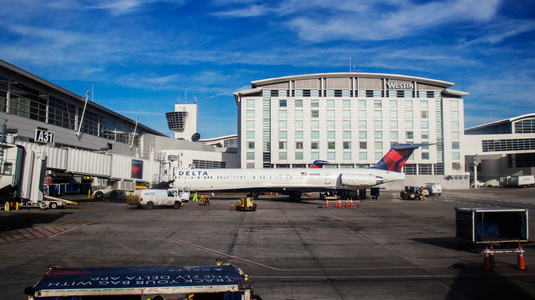Delta Air Line ground operations at Detroit Metro Airport.