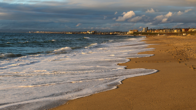 View of the shore in Redondo Beach, California