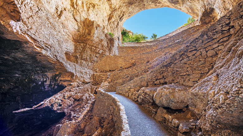 Path in Carlsbad Caverns National Park