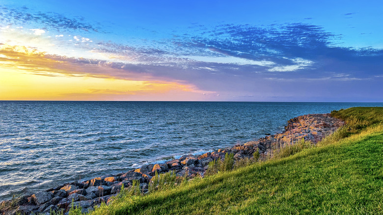 Lake Erie seen from Geneva State Park, Geneva-on-the-Lake, Ohio