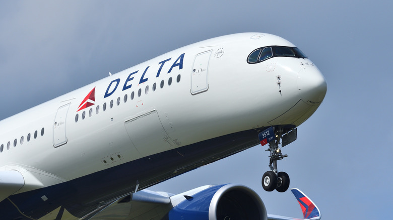 Delta flight taking off