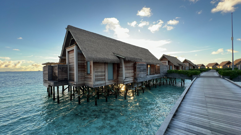 Overwater villa in Hilton's portfolio in the Maldives