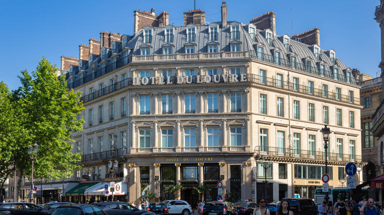 Hyatt hotel the Hotel du Louvre in paris