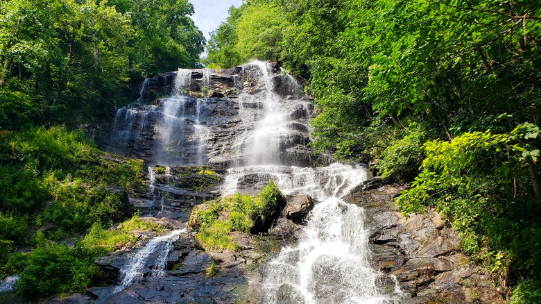 Amicalola Falls at Amicalola Falls State Park, Georgia, USA