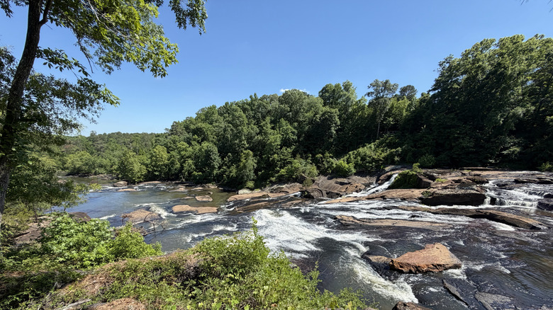 The rapids at High Falls State Park, Georgia