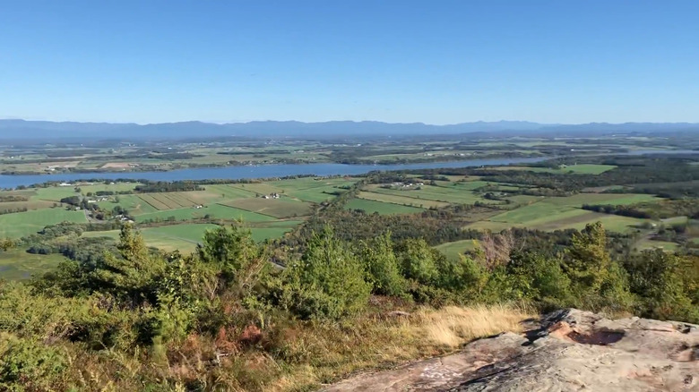 View of Big Hollow from the top of Coot Hill