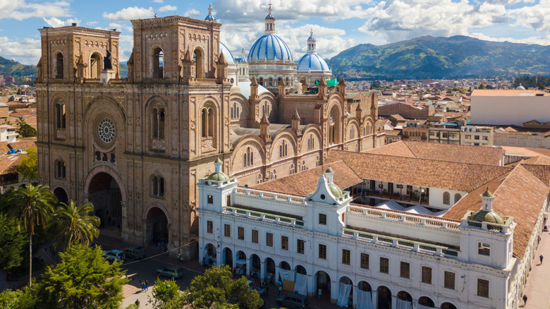 The New Cathedral of Cuenca, Ecuador