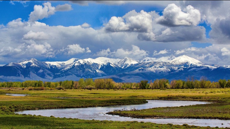 Photo of mountain range near Mackay, Idaho