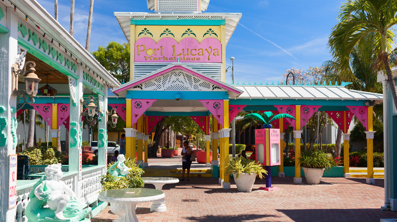 Port Lucaya Marketplace in Freeport, Grand Bahama, the Bahamas