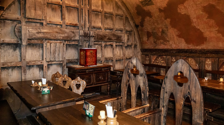 Medieval pub in Prague, Czech Republic
