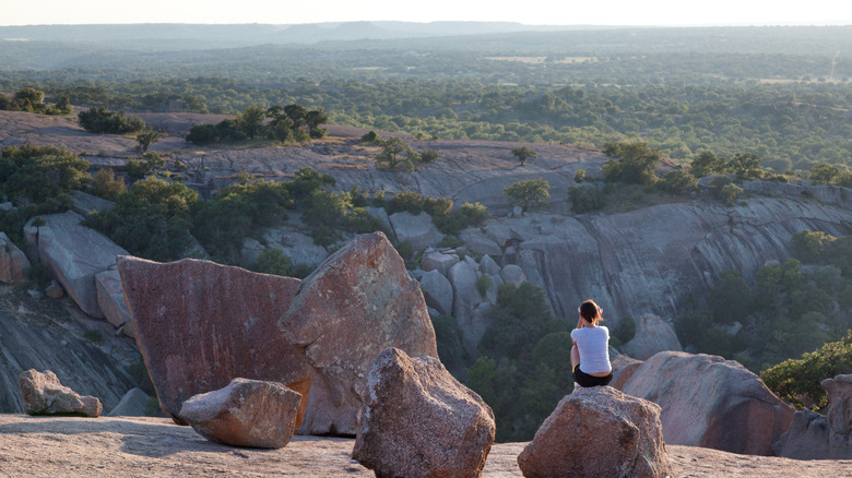 Enchanted Rock view from the peak