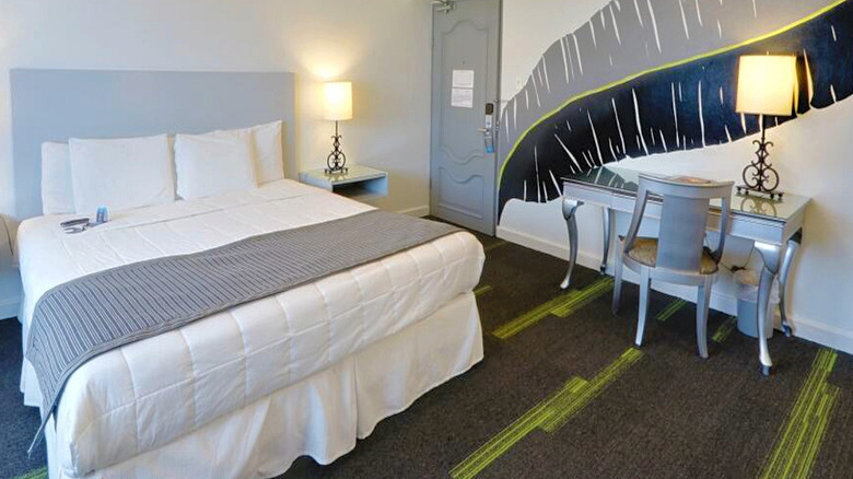 A room in the Hotel Miramar in San Juan.