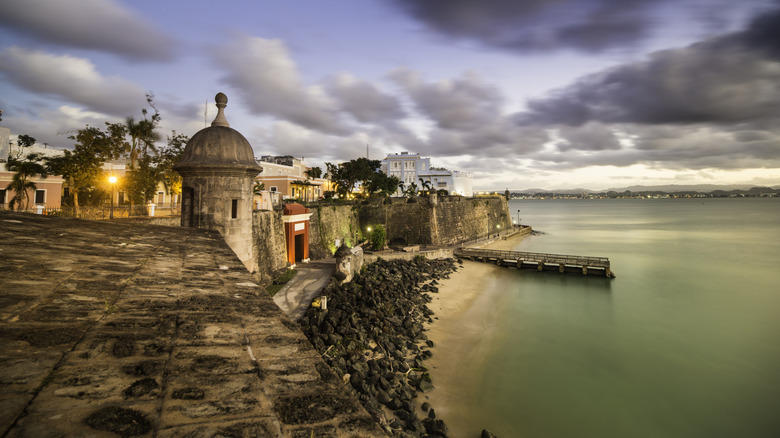 Morro castle in Old San Juan, Puerto Rico.