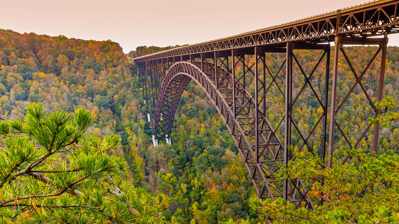 New River Gorge Bridge in New River Gorge National Park, West Virginia