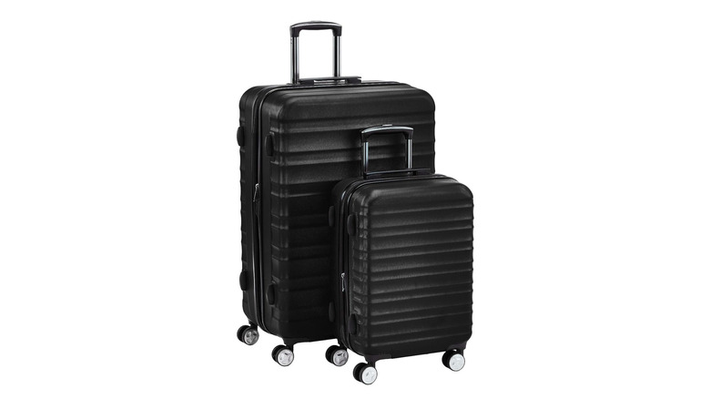 The Amazon Basics Two-Piece Luggage Set.