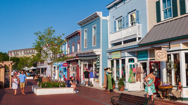 A street in Cape May