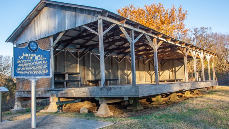 Dockery Farms Plantation in Mississippi, the birthplace of blues