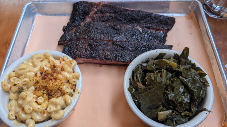 Rib plate at Jack's BBQ, Seattle