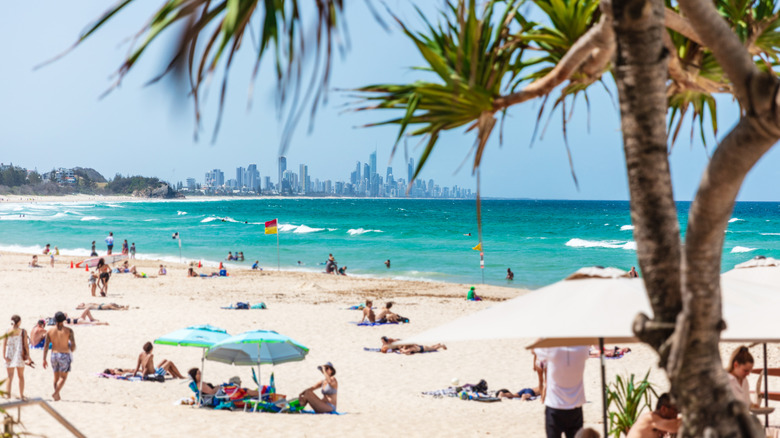 Headland at Burleigh Heads Beach
