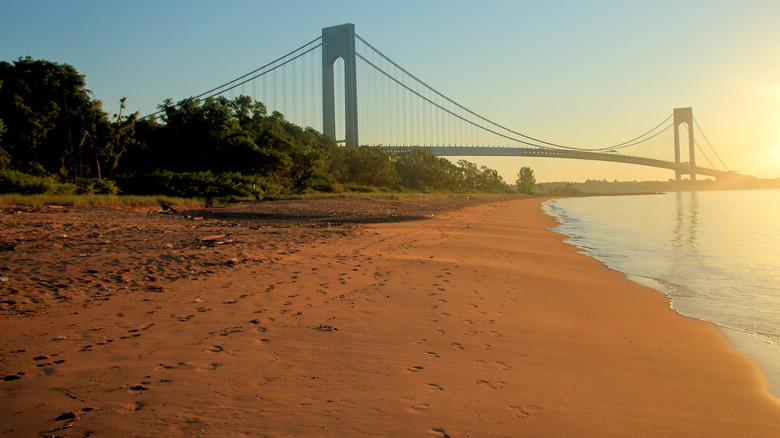 South Beach view of Verrazzano-Narrows Bridge
