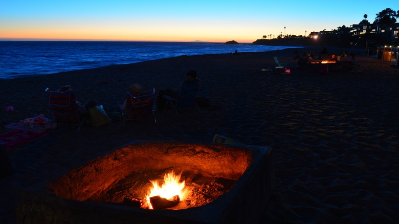 laguna beach bonfire
