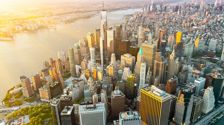 New York City aerial view