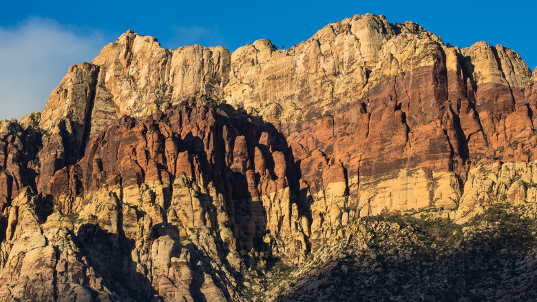 Red Rock Canyon outside Las Vegas in Nevada