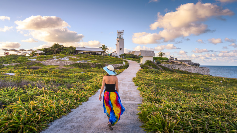 Retiree enjoying island living